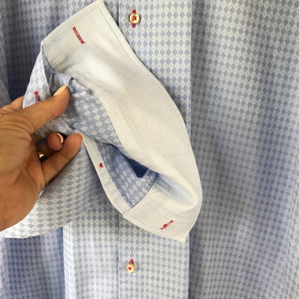 Men's Doux Dress Shirt from Paris XXL